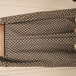 Ann Taylor Houndstooth Skirt